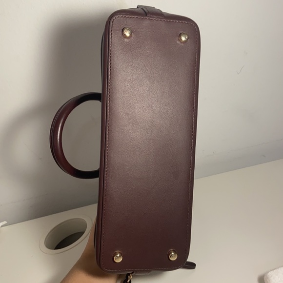 Coach purple with sparkle handbag includes attachment for cross body style - Picture 17 of 17